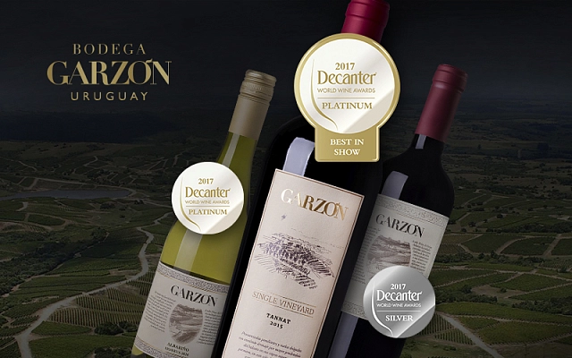 Хозяйство Bodega Garzón получило множество наград на авторитетном конкурсе Decanter World Wine Awards 2017