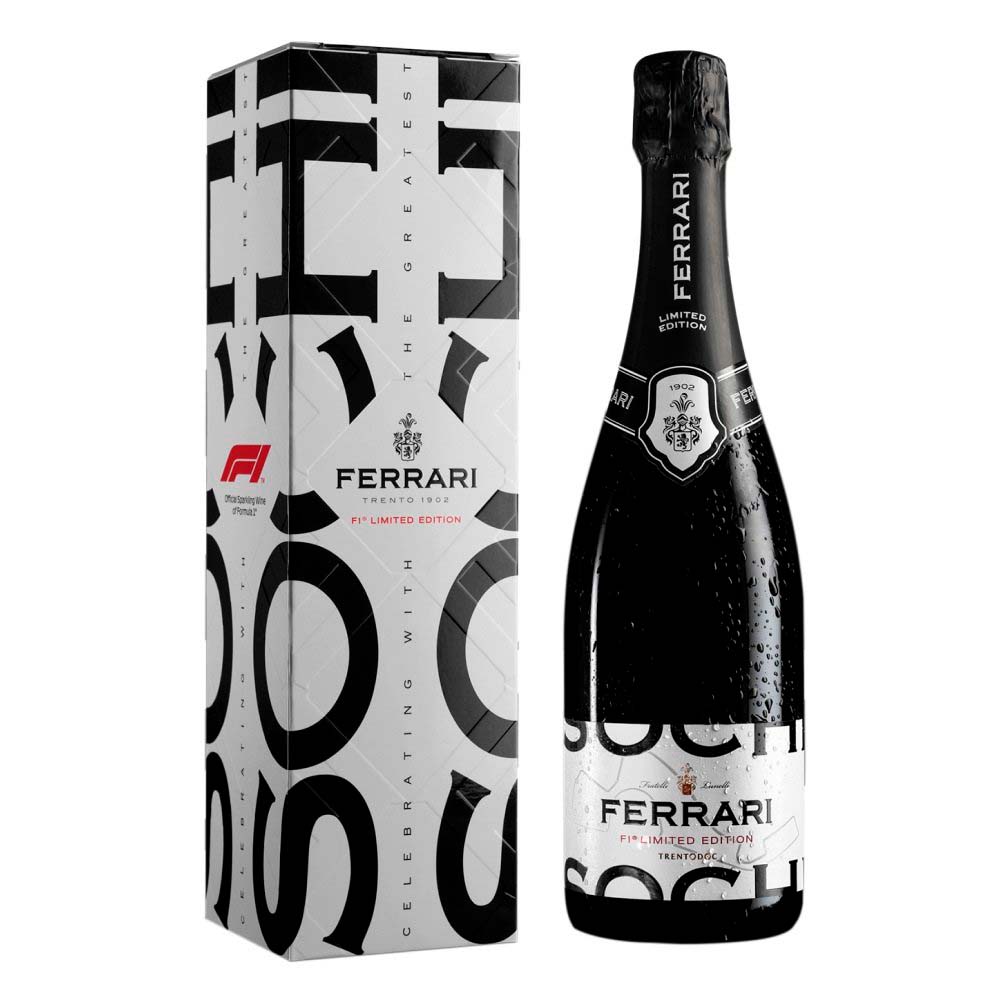 Вино игристое Феррари Формула-1 Лимитированная Коллекция "Сочи" Тренто DOC 0,75л