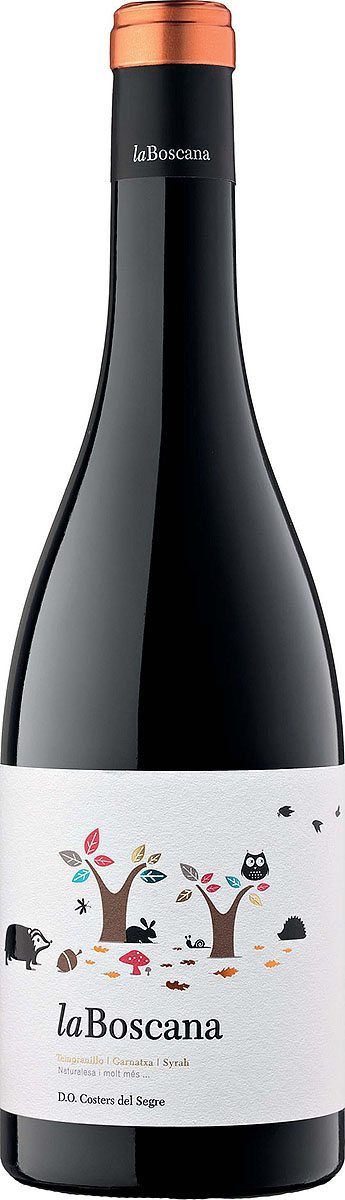 Вино Ля Боскана Красное Костерс дель Сио DO 0,75л
