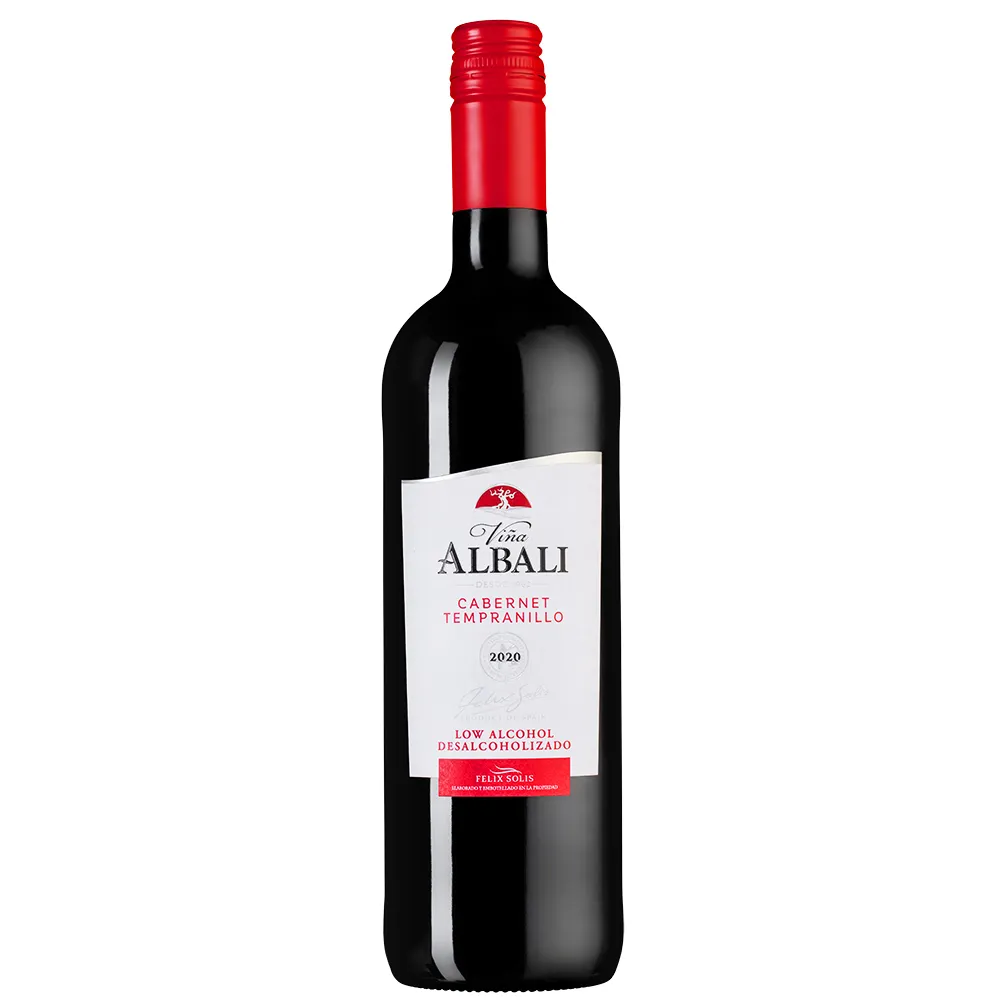Вино безалкогольное Феликс Солис, Винья Албали, Каберне Темпранильо 0,75л