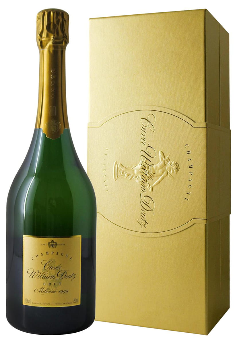 Шампанское Дейц, Кюве Вильям Дейц, Брют, AOC Шампань 0,75л в подарочной упаковке