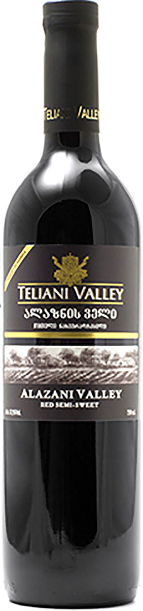Вино Алазанская долина красное 0,75л