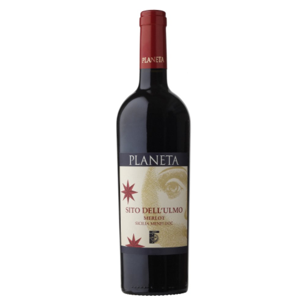 Вино Планета Сито дель Ульмо Мерло DOC Сицилия Менфи 0,75л