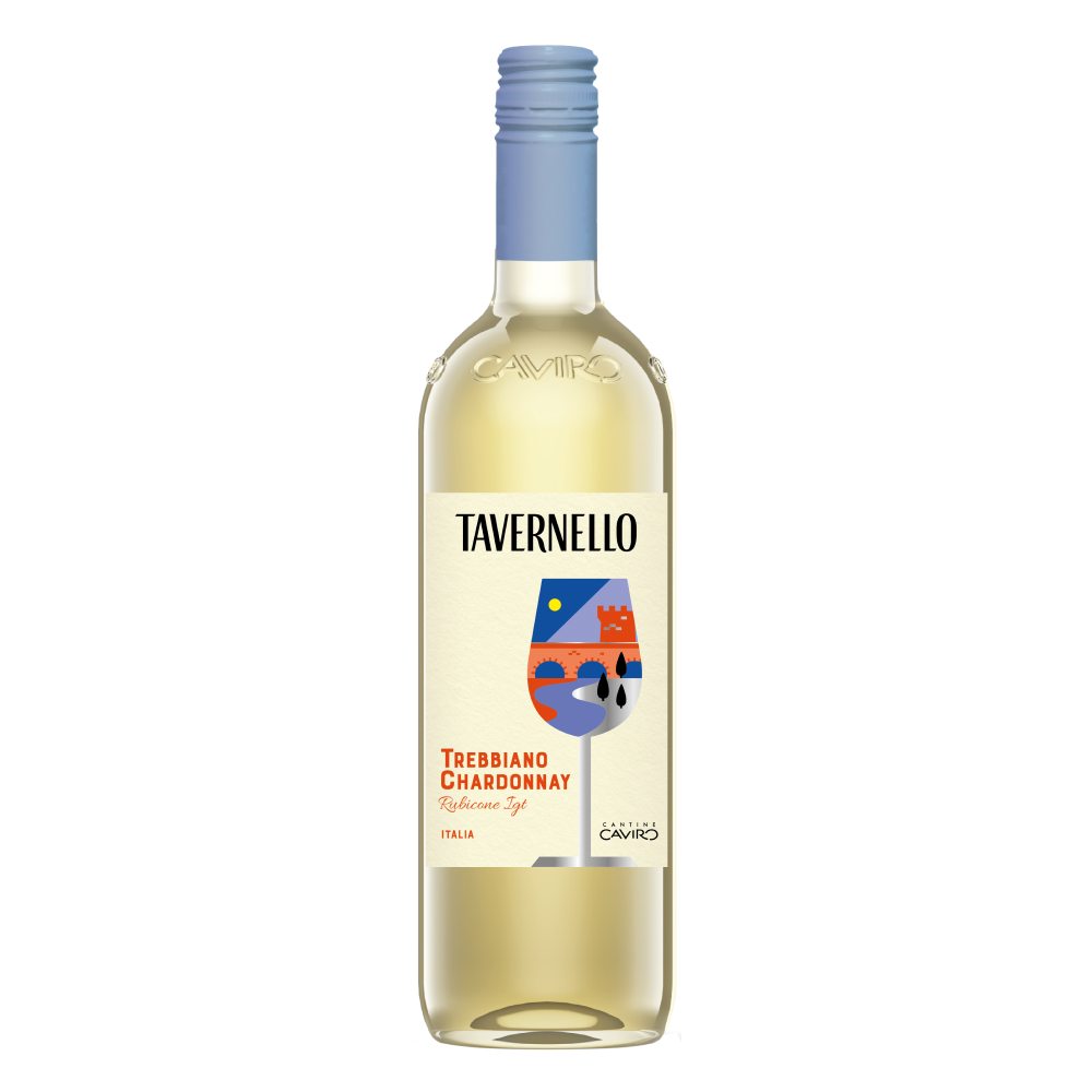 Вино Тавернелло Треббьяно Шардоне IGT 0,75л