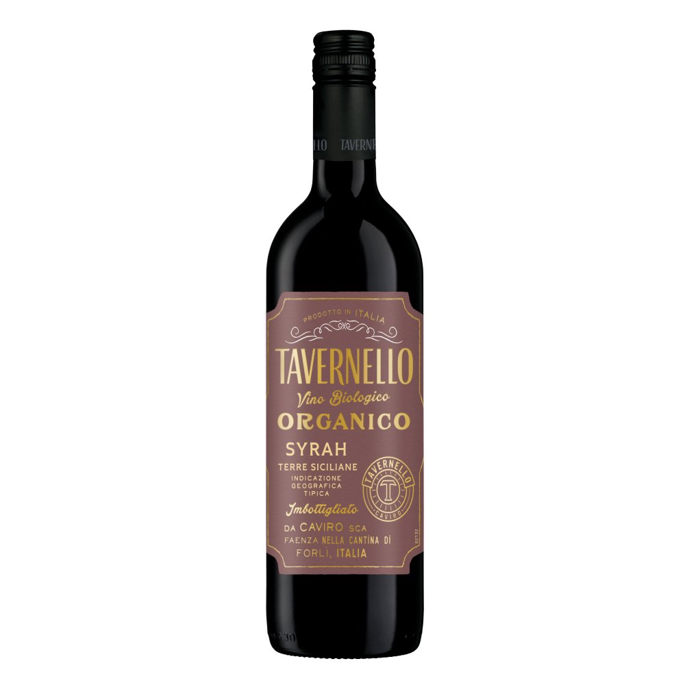 Вино Тавернелло Сира Органико IGT 0,75л