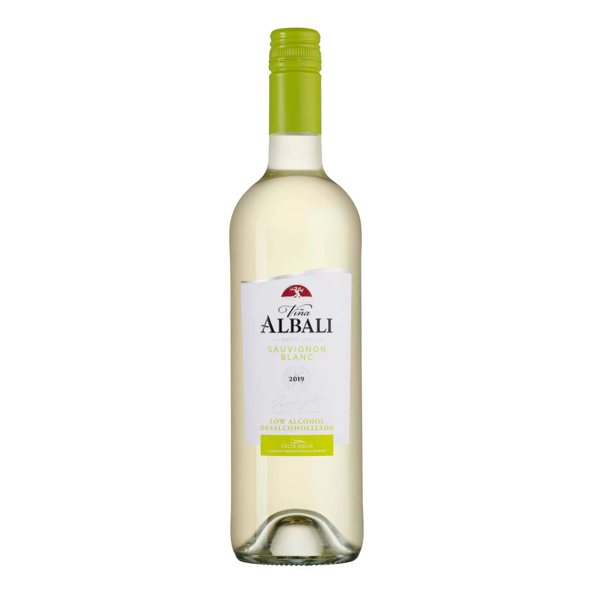 Вино безалкогольное Феликс Солис, Винья Албали, Совиньон Блан 0,75л