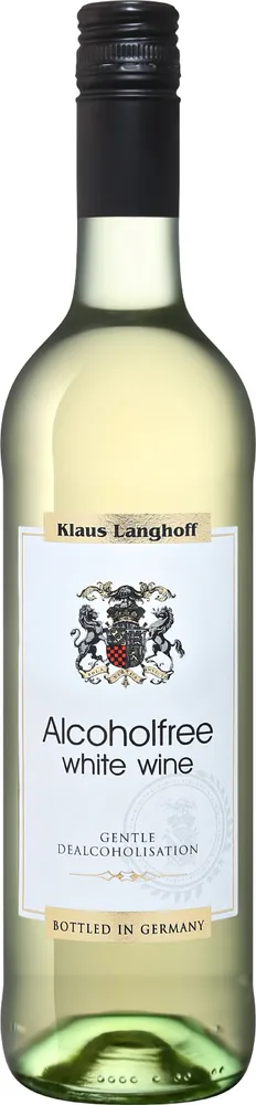 Вино безалкогольное Клаус Лангхофф, Алкохольфрайер Вайсвайн 0,75л 