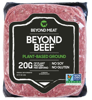 Растительное мясо Бейонд Биф Beyond Meat фарш из растительного белка 450г