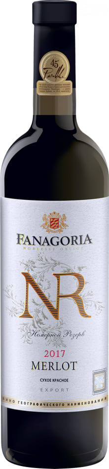 Вино Fanagoria NR Merlot 0,75l