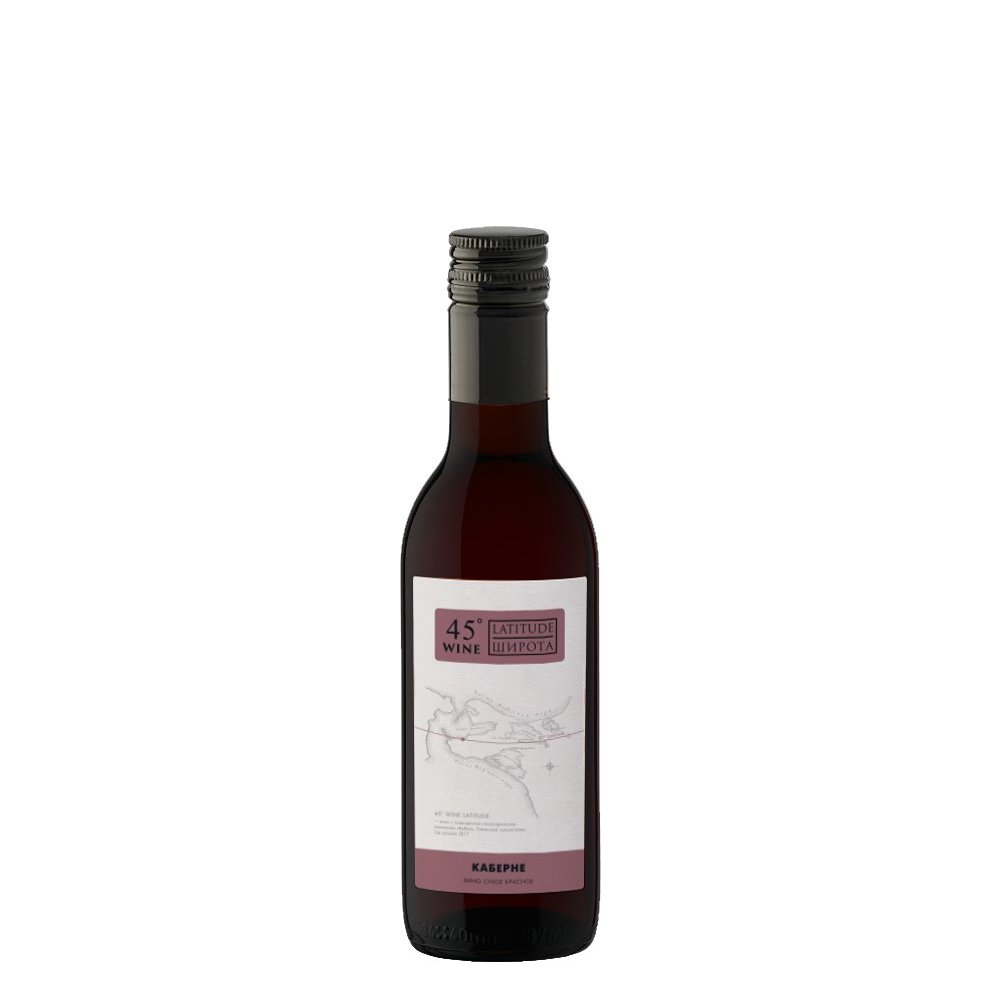 Вино Wine Latitude 45 Cabernet 0,187l