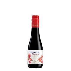 Вино игристое Риуните Ламбруско Эмилия IGT 0,187л