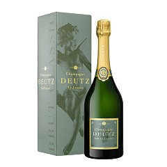 Шампанское Дейц, Брют Классик, AOC Шампань, 0,75л в подарочной упаковке