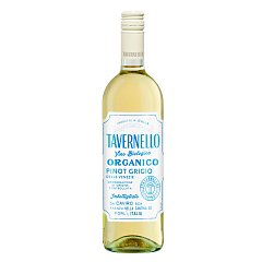 Вино Тавернелло Органико, Пино Гриджио DOC делле Венецие 0,75л