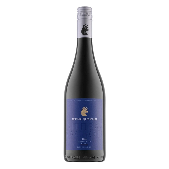 Вино Tristoria, Appellation, Cabernet Franc, Merlot 0,75l