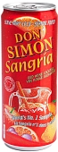 Винный напиток Дон Симон Сангрия напиток виноградосодержащий ароматизированный 0,33л.